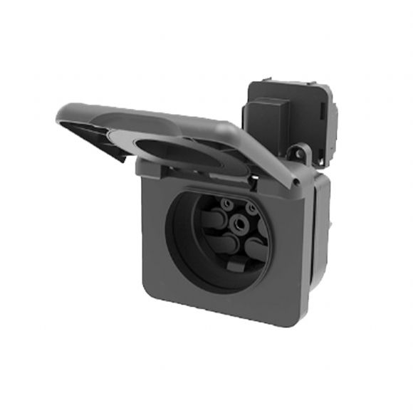 Nexway V1.0 16A/32A Typ2 AC-Steckdose/-Eingang, 1/3-phasig - EU-Pos01