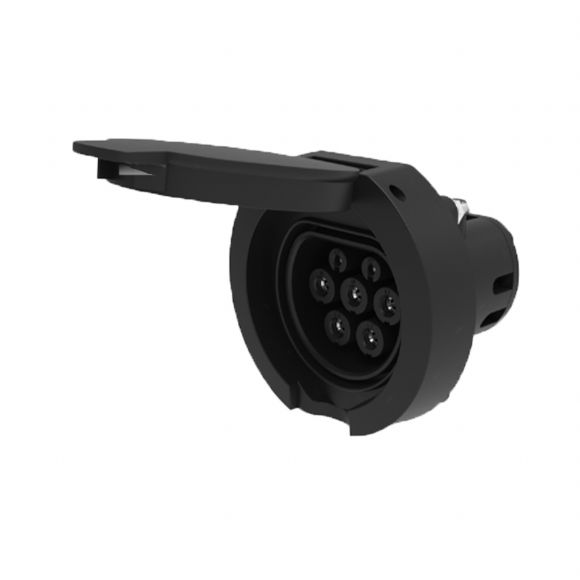 Nexway V1.1 16A/32A 1/3-phasig Typ2 AC-Steckdose/-Eingang mit Verschluss - EU-Pos02