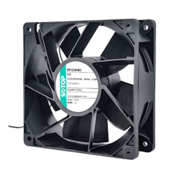 Intelligenter EC-Kunststoff-Flügelventilator, Alarmrückmeldung, Multifunktions-Geschwindigkeitsregelung - EC01