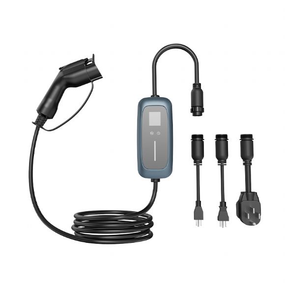 Typ1 tragbares EV-Ladegerät, 6-32 A 1-polig, mit App, CE-geprüft - M2-Para-S